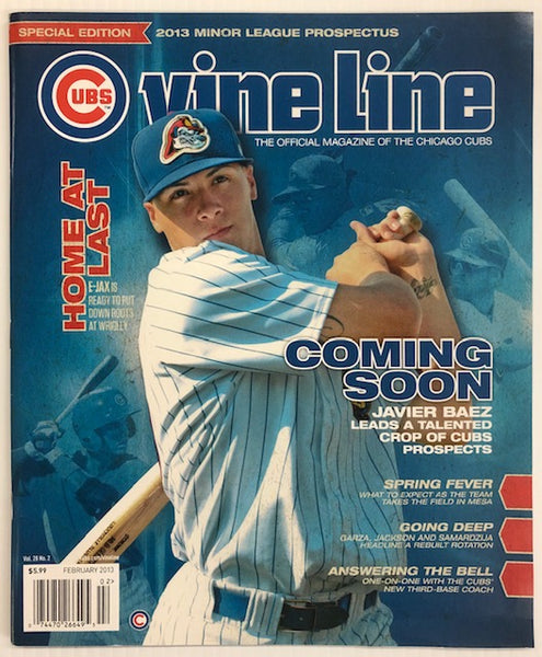 Chicago Cubs Vine Line Special Edition 2013 Minor League Prospectus Javier Baez Magazine