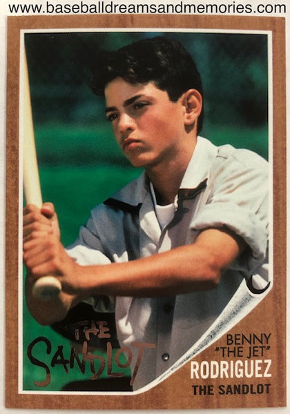2018 Topps Archives The Sandlot Benny "The Jet" Rodriguez Card