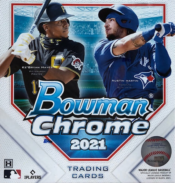 2021 Bowman Chrome Baseball Hobby Box (1 Mini Box)
