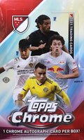 2021 Topps Chrome Major League Soccer Hobby Box