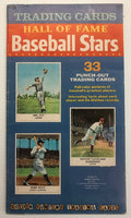 1961 Golden Press Inc. Hall Of Fame Baseball Stars Book 33 Punch-Out Trading Cards