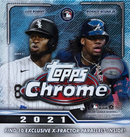 2021 Topps Chrome Baseball Mega Box