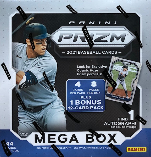 2021 Panini Prizm Baseball Mega Box