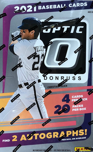 2021 Panini Donruss Optic Baseball Hobby Box