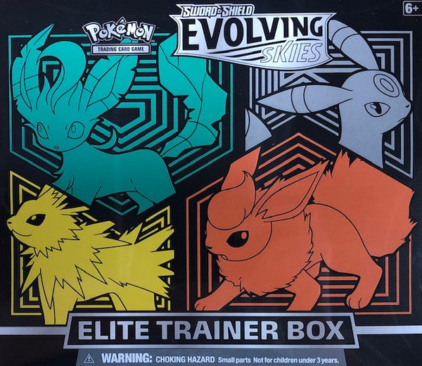 Pokémon TCG: Sword & Shield Evolving Skies Elite Trainer Box (Flareon/Jolteon/Umbreon/Leafeon)
