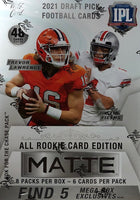 2021 Wild Card Matte Football Mega Box (White)