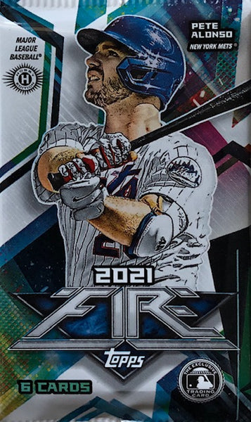 2021 Topps Fire Baseball Hobby Pack