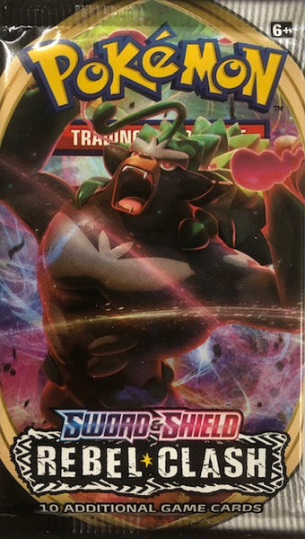 Pokemon Sword & Shield Rebel Clash Trading Card Booster Pack