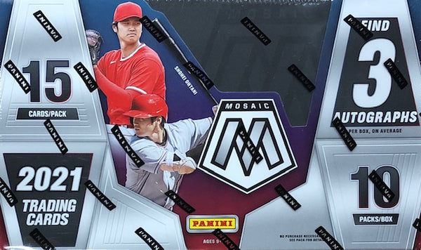 2021 Panini Mosaic Baseball Hobby Box