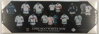 Chicago White Sox "Pursuit Of Excellence" Legacy Uniform Jersey Plaque Measures 23½ x 8