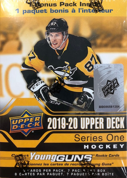2019-20 Upper Deck Series 1 Hockey Retail Blaster Box