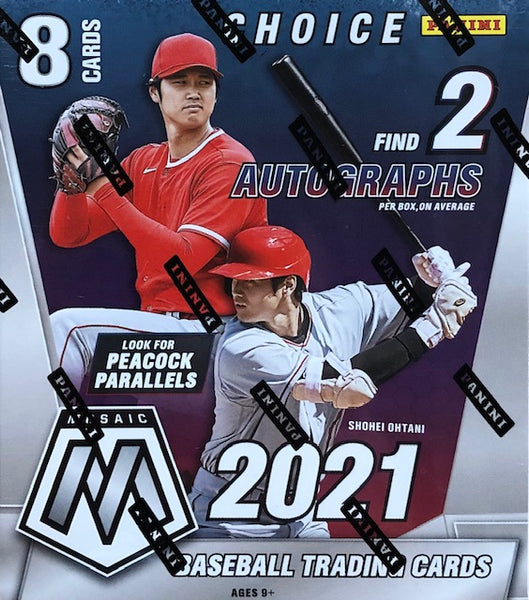 2021 Panini Mosaic Choice Baseball Hobby Box
