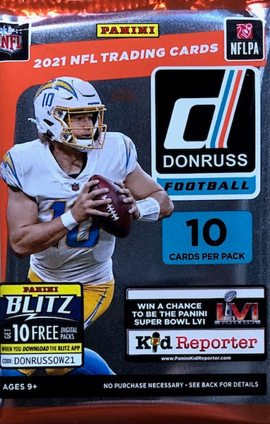 2021 Panini Donruss Football Hobby Pack