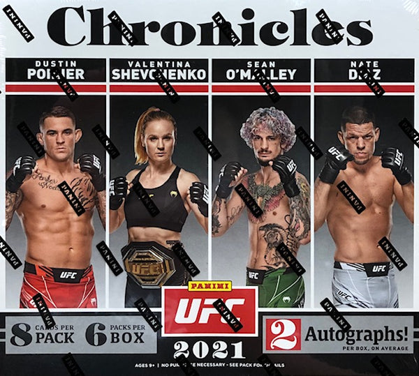 2021 Panini UFC Chronicles Hobby Box