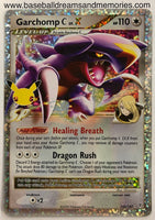 Pokemon Celebrations 25th Anniversary Garchomp C LV X Holo Card