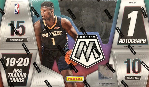 2019-20 Panini Mosaic Basketball Hobby Box