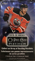 2019-20 Upper Deck O-Pee-Chee Platinum Hockey Hobby Pack