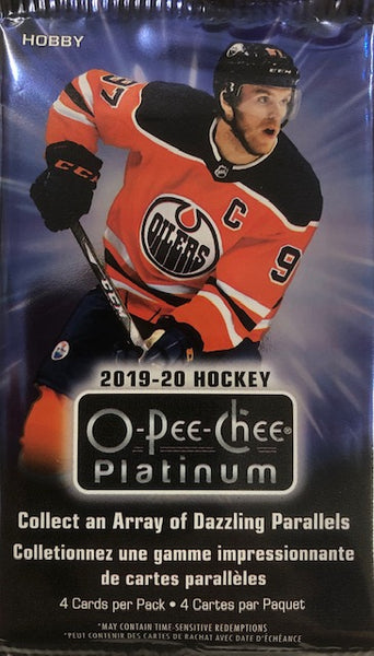 2019-20 Upper Deck O-Pee-Chee Platinum Hockey Hobby Pack