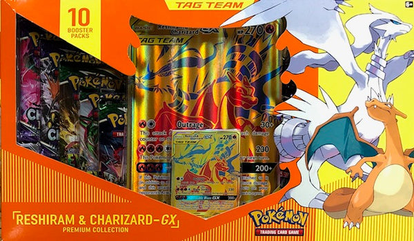 Pokemon Reshiram & Charizard GX Premium Collection