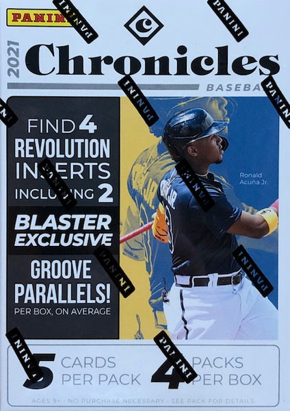 2021 Panini Chronicles Baseball Blaster Box