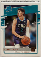 2020-21 Panini Donruss Lamelo Ball Rated Rookie Card