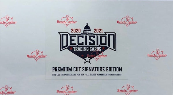 2021 Leaf Decision Premium Cut Signature Edition Hobby Box