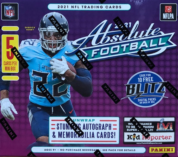 2021 Panini Absolute Football Hobby Pack (1 Mini Box)