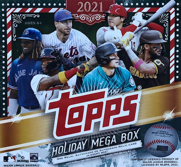 2021 Topps Baseball Holiday Mega Box – Baseball Dreams & Memories