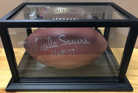 Gale Sayers Autographed Football Inscribed "HOF - 77" PSA Authenticated