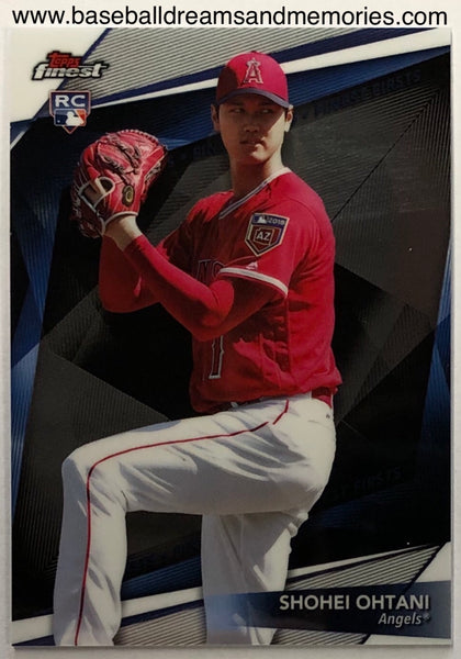 2018 Topps Finest Shohei Ohtani Rookie Card
