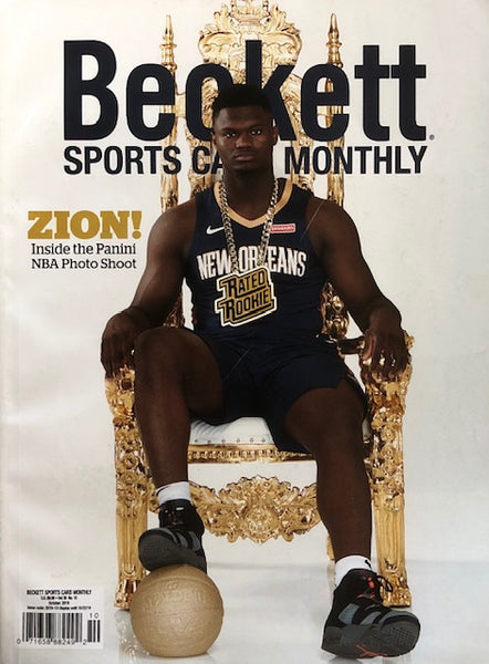 Beckett Sports Card Monthly Magazine - October 2019
