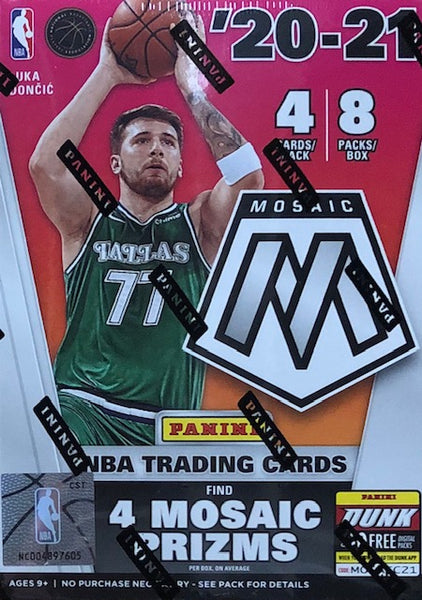 2020-21 Panini Mosaic Basketball Blaster Box