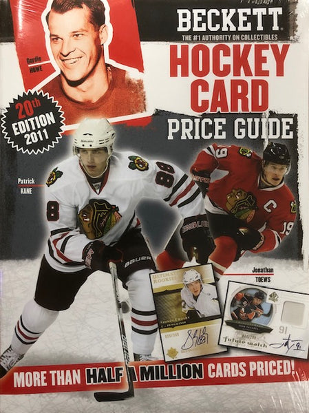 Copy of Beckett Hockey Card Price Guide 20th Edition 2011