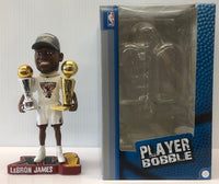 Miami Heat Lebron James 2012 NBA Champions Legends of "The Court" Bobblehead Serial Numbered 143/500
