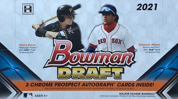 2021 Bowman Draft Baseball Hobby Jumbo Box – Baseball Dreams & Memories