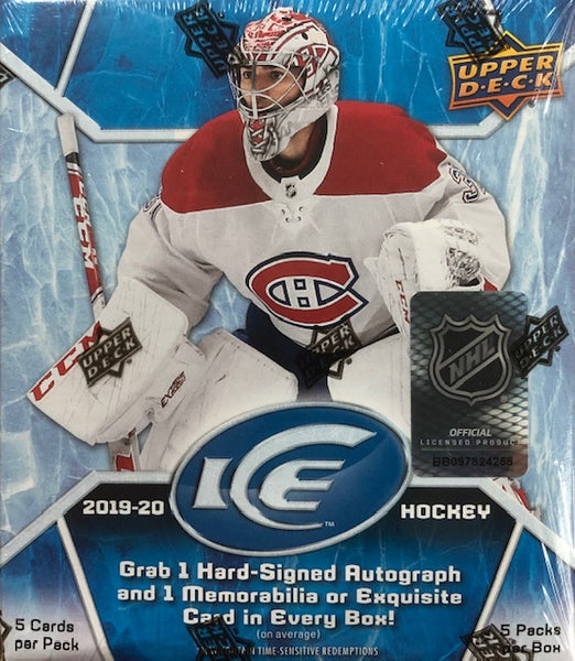 2019-20 Upper Deck ICE Hockey Hobby Box