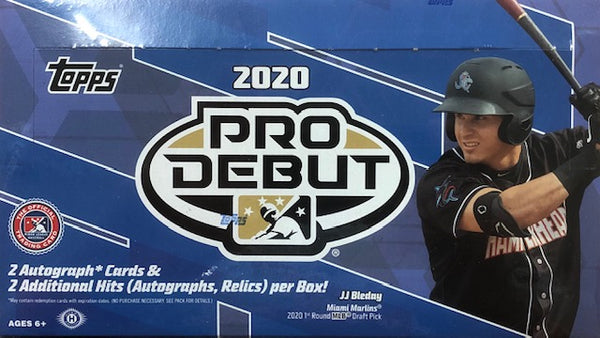 2020 Topps Pro Debut Baseball Hobby Box