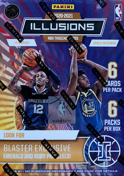 2020-21 Panini Illusions Basketball Blaster Box