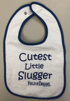 Field of Dreams - Cutest Little Slugger Baby Bib