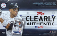 2020 Topps Clearly Authentic Baseball Hobby Box