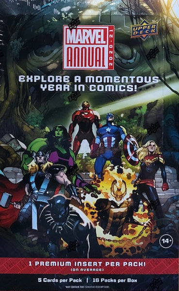 2020-21 Upper Deck Marvel Annual Hobby Box