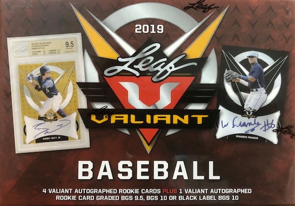 2019 Leaf Valiant Baseball Hobby Box
