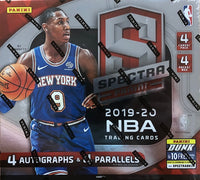 2019-20 Panini Spectra Basketball Hobby Box