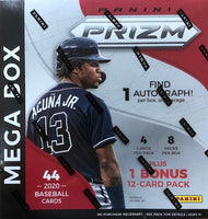 2020 Panini Prizm Baseball Retail Mega Box