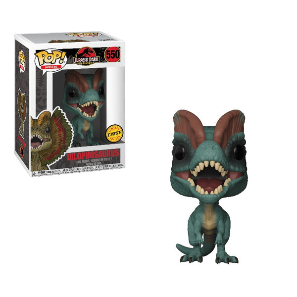 Funko Pop Jurassic Park Dilophosaurus Chase Figure