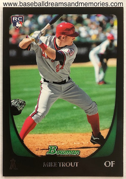 2011 Bowman Mike Trout Rookie Card