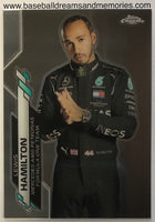 2020 Topps Chrome Formula 1 Lewis Hamilton Card