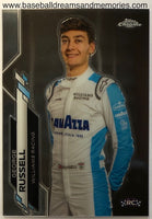 2020 Topps Chrome Formula 1 George Russell Rookie Card