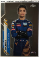 2020 Topps Chrome Formula 1 Lando Norris Rookie Card