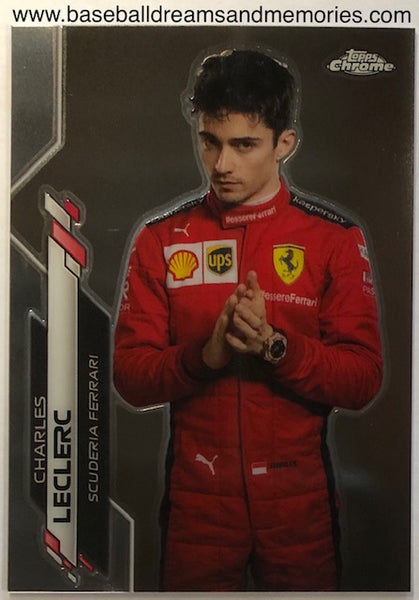 2020 Topps Chrome Formula 1 Charles Leclerc Card